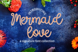 Mermaid Love Font Download