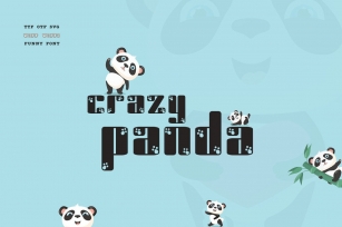 Crazy Panda Font Download