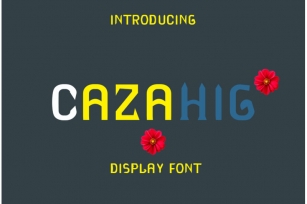 Cazahig Font Download