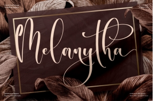 Melanytha - Beautiful Script Font Font Download