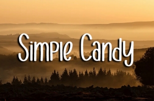 Simple Candy Font Download