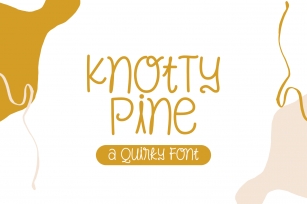 Knotty Pine Font Download