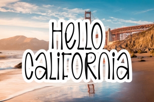 Hello California Font Download
