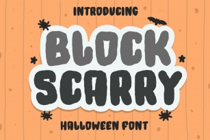 Block Scarry Font Download