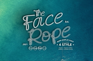Face Rope Typeface Font Download