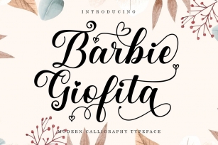 Barbie Giofita Script Font Download