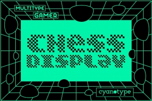 MultiType Gamer Chess Display Font Download