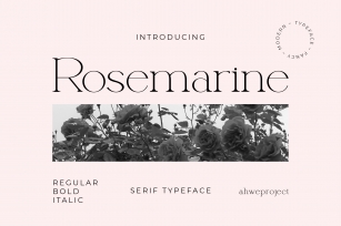 Rosemarine Font Download