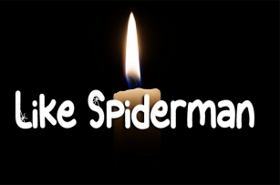 Like Spiderman Font Download