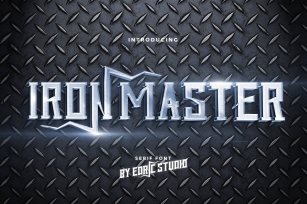 Iron Master Font Download