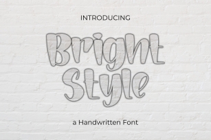 Bright Style Font Download