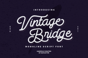 Vintage Bridge Font Download