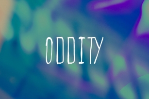 Oddity Font Download