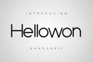 Hellowon Font Download