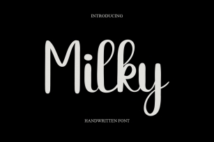 Milky Font Download