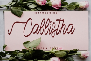 Callistha Font Download