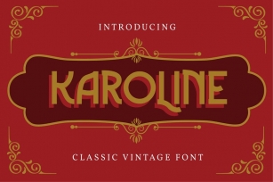 Karoline | Classic Vintage Font Font Download