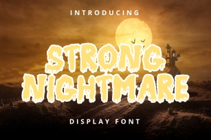 Strong Nightmare Font Download