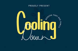 Cooling Down Font Download