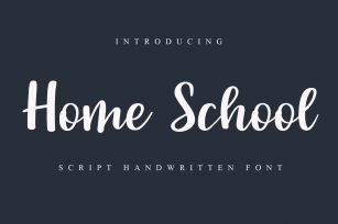 Home School Font Download