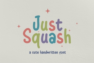 Just Squash Font Download