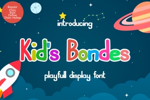 Kids Bondes Regular Font Download