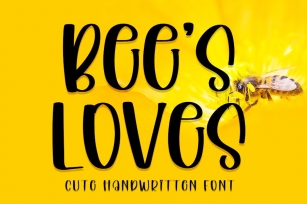 Bees Loves Font Download