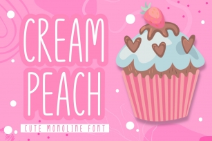 Cream Peach Font Download