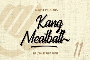 Kang Meatball Font Download