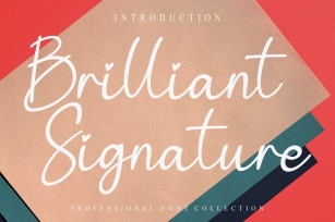 Brilliant Signature Font Download