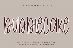 Bubblecake Font Download