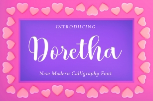 Doretha Scrip Font Download