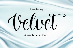 Velvet Font Download
