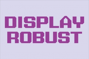 Display Robust Font Download