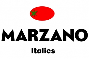 Marzano Italics Font Download