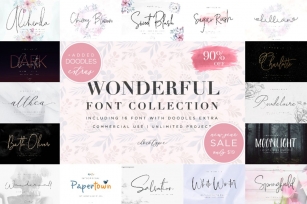 Wonderfull Collection Font Download