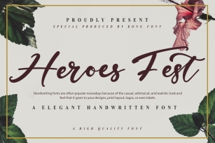 Heroes Fes Font Download