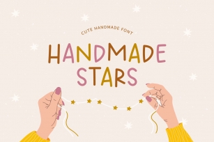 HANDMADE STARS Font Download