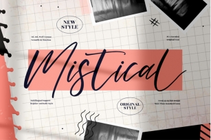 Mistical - Beautiful Handwritten Font Font Download