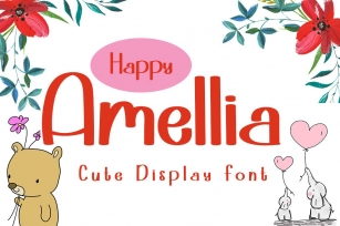 Happy Amellia Font Download