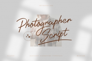 Photographer Script Font Download