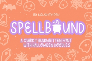 Spellbound Halloween and Doodles Font Download