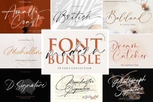 The Modern Handwritten Bundle Font Download