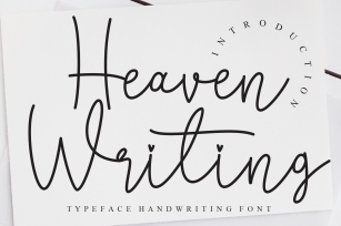 Heaven Writing Font Download