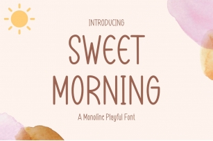 Sweet Morning Font Download