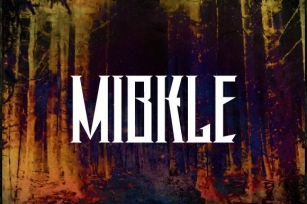 Mibkle Font Download