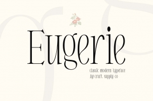 Eugerie Font Download