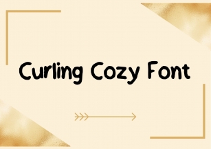 Curling Cozy Font Download