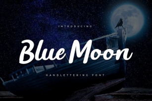 Blue Moon Font Download