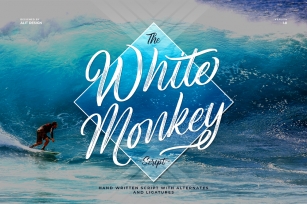 White Monkey Font Download